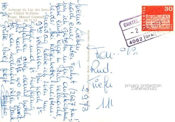 Chatel-St Denis FR Auberge du Lac des Joncs – Bild 2
