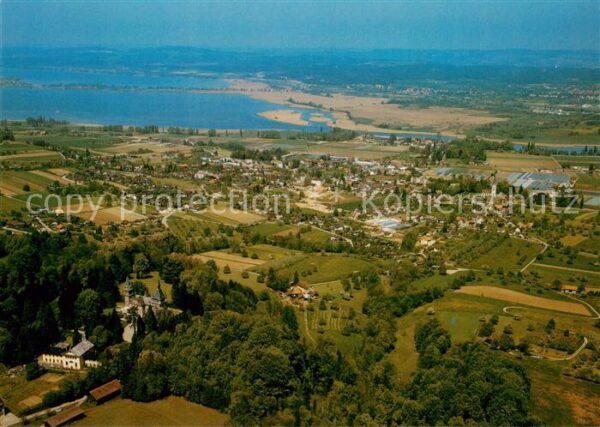 Taegerwilen mit Schloss Castell und Untersee