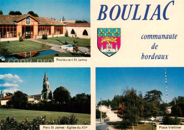 Bouliac Restaurant St. James Parc Eglise du XII