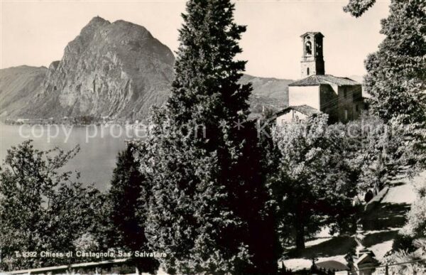Castagnola Lago di Lugano Chiesa di Castanola San Salvatore