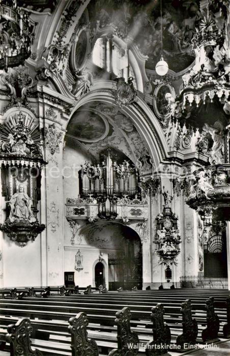 Einsiedeln  SZ Wallfahrtskirche Inneres