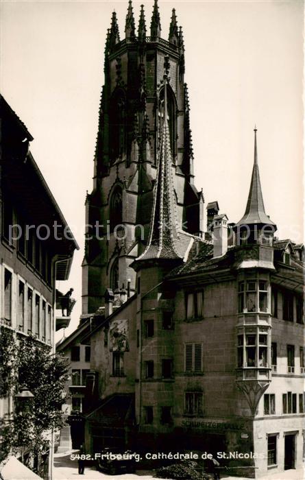 Fribourg FR Cathedrale de St Nicolas