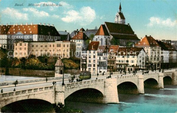 Basel BS Mittlere Rheinbrücke