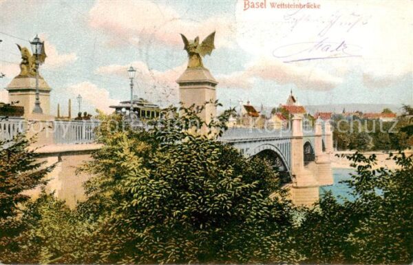 Basel BS Wettsteinbrücke