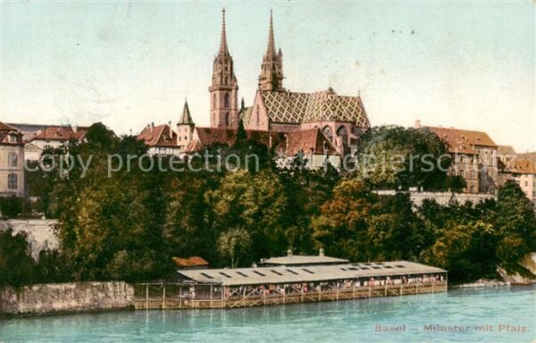 Basel BS Münster mit Pfalz