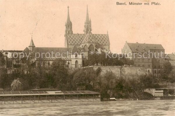 Basel BS Münster mit Pfalz