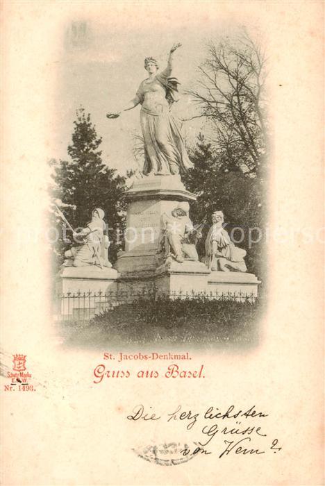 Basel BS St Jacobs Denkmal