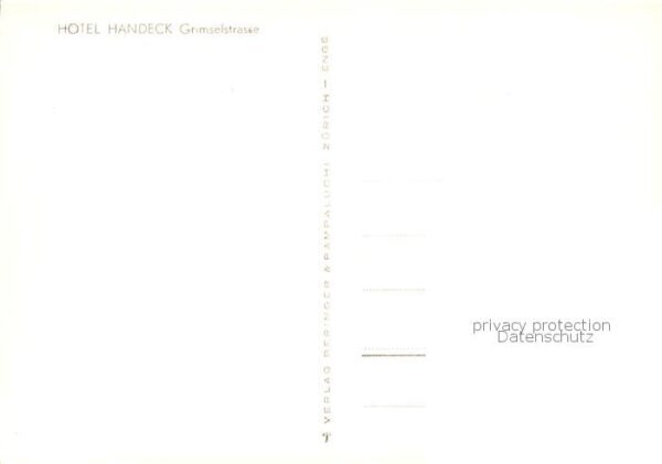 Grimselstrasse Hotel Handeck mit Grimselsee und Grimse – Bild 2
