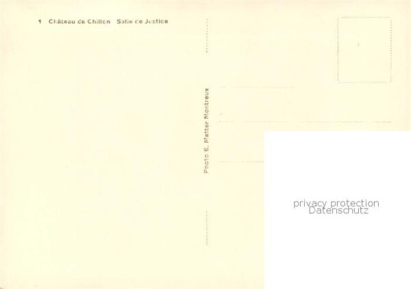 Chillon Chateau de Montreux VD Salle de Justice – Bild 2