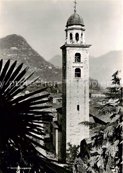 Lugano Lago di Lugano TI Kirche