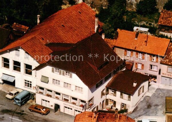 Kleinluetzel Hotel Tell Fliegeraufnahme