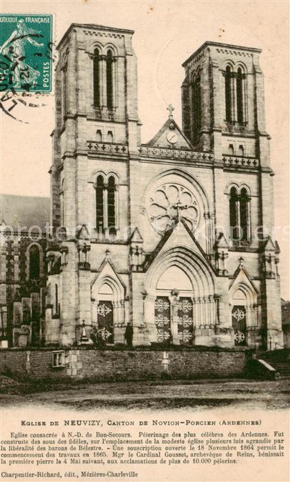 Neuvizy 08 Ardennes Eglise Canton de Novion Porcien