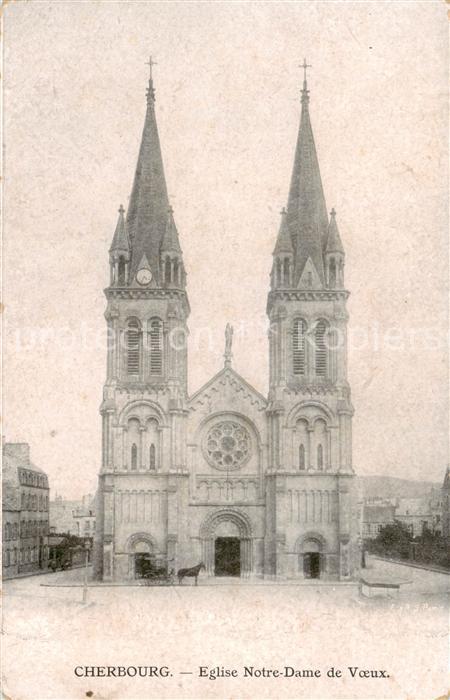 Cherbourg 50 Eglise Notre Dame de Voeux