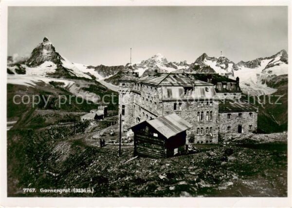 Gornergrat Zermatt VS mit Gornergrathotel und Matterhorn