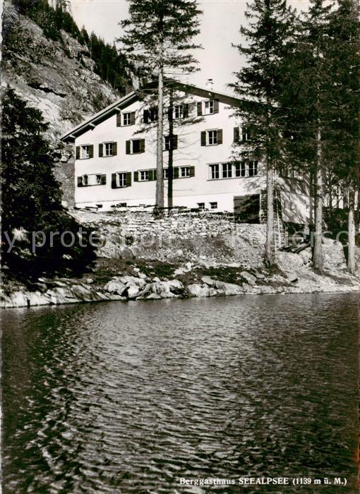 Seealpsee Saentis IR Berggasthaus Seealpsee