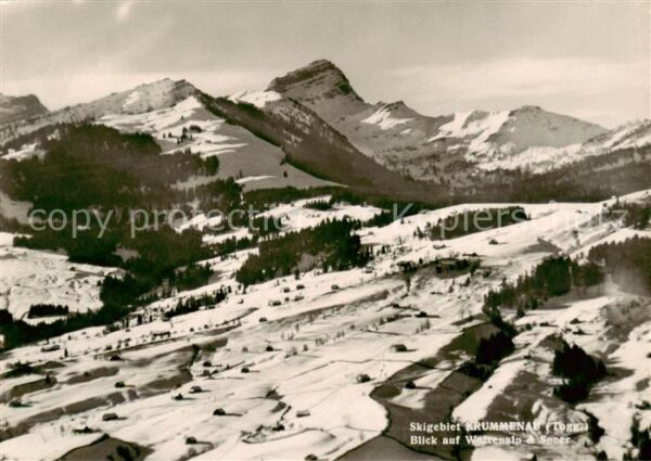Krummenau  SG Blick auf Wolzenalp und Spoer