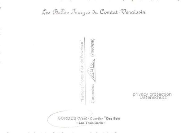 Gordes 84 Vaucluse Des Soldats Les Trois Boris – Bild 2