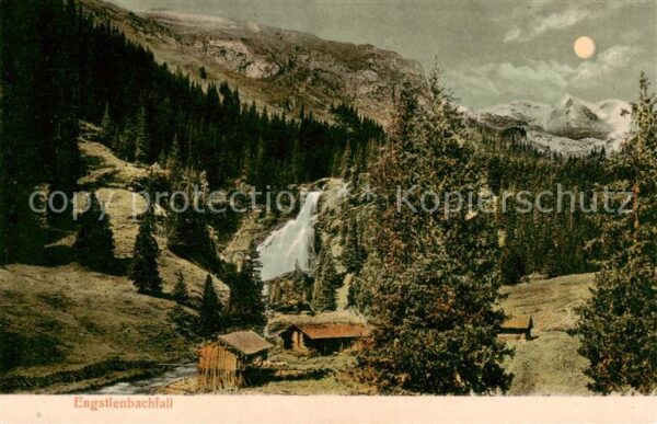 Innertkirchen Engstlenbachfall Wasserfall Berner Alpe