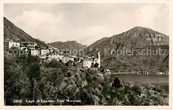 Vico Morcote Panorama Lago di Lugano