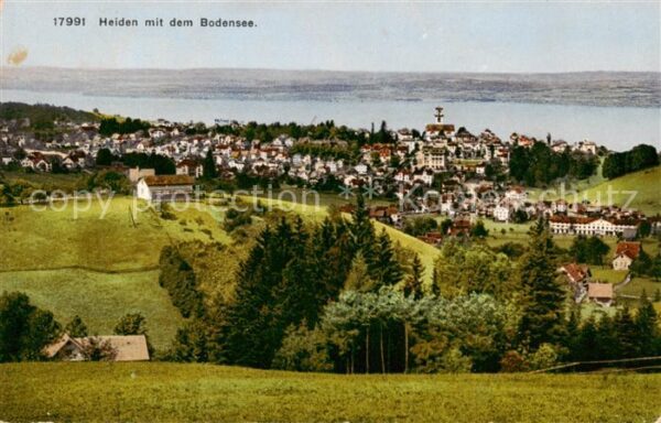 Heiden AR Panorama Kurort Bodensee