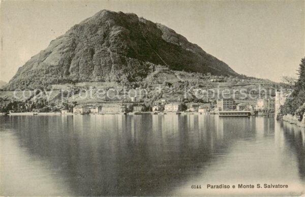 Paradiso Lago di Lugano TI e Monte San Salvatore