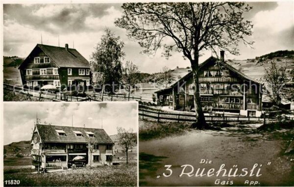 Gais AR Die 3 Ruehüsli