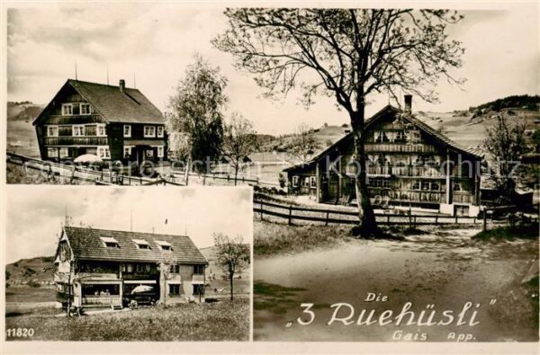 Gais AR Die 3 Ruehüsli