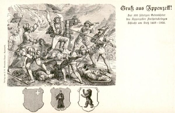 Appenzell IR Zur 500jährigen Gedenkfeier des Appenze
