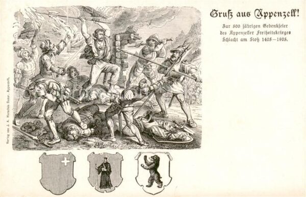 Appenzell IR Zur 500jährigen Gedenkfeier des Appenze