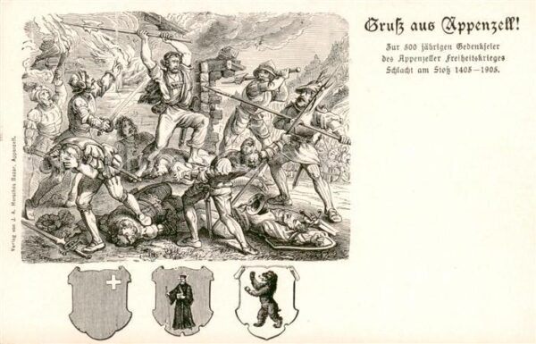 Appenzell IR Zur 500jährigen Gedenkfeier des Appenze