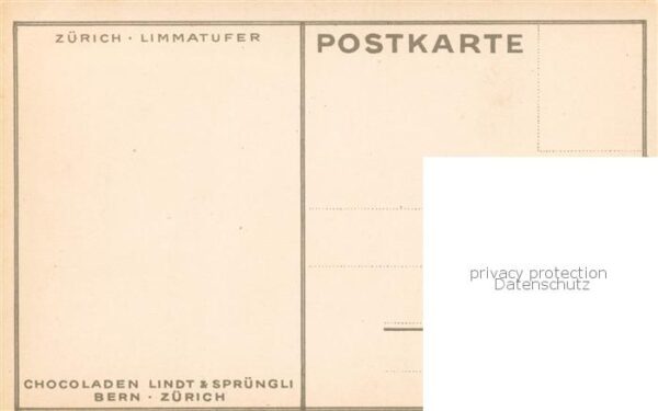 Zuerich ZH Limmatufer Blick zum Münster Künstlerka – Bild 2