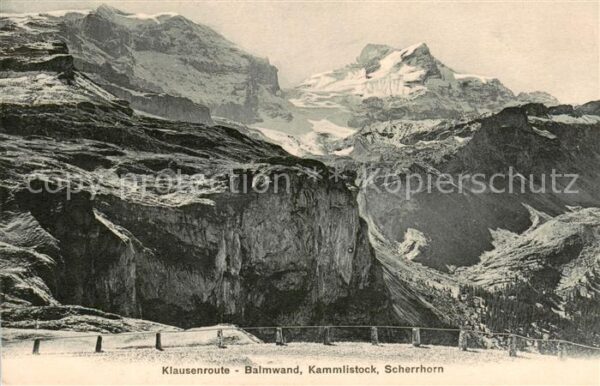 Klausenpass Klausenroute Balmwand Kammlistock Scher