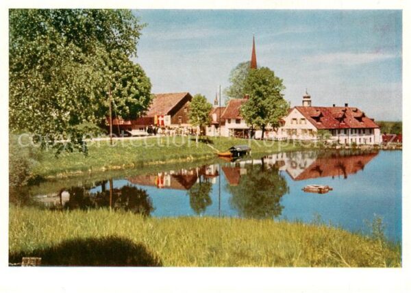 Magdenau Botsberg Flawil SG Cistercienserinnen Abtei Uferpartie am