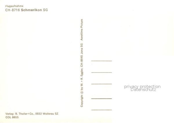 Schmerikon SG Fliegeraufnahme – Bild 2