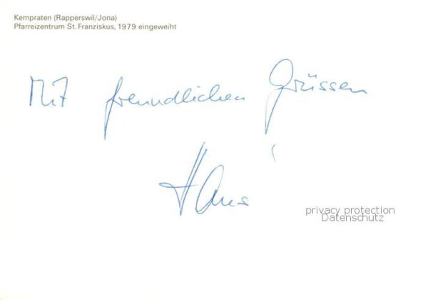 Kempraten Pfarreizentrum St. Franziskus Innenansi – Bild 2