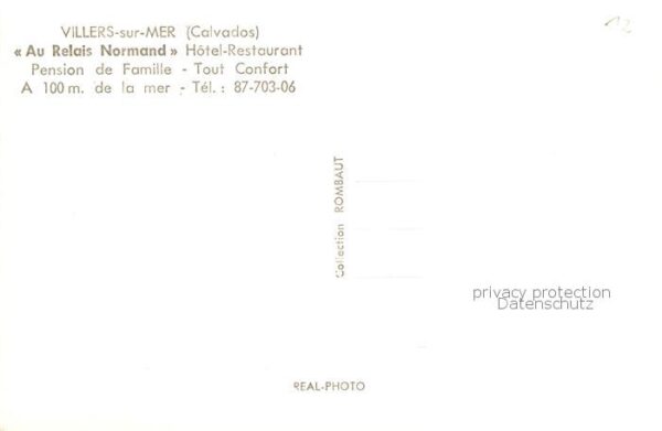 Villers-sur-Mer Au Relais Normand Hotel Pension Restaur – Bild 2
