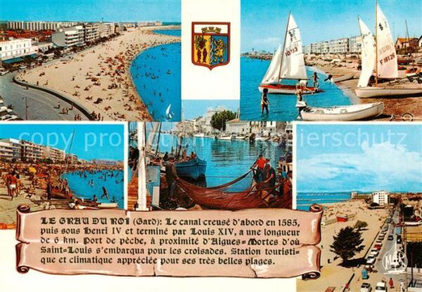 Le Grau-du-Roi 30 Gard La Plage Le Port