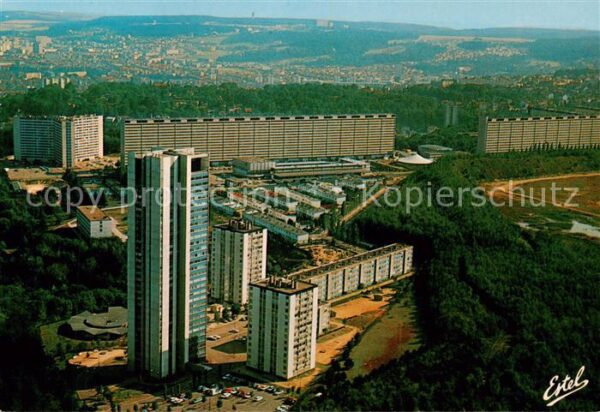 Nancy 54 La cité du Haut du Lievre vue aérienne