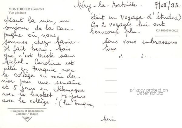 Montdidier  Mondidier 80 Somme Vue generale aerienne – Bild 2