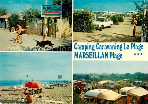 Marseillan-Plage 34 Herault Camping Caravaning La Plage Strandparti