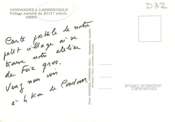 Larressingle 32 Gers Vendanges Village fortifié du XIII sièc – Bild 2