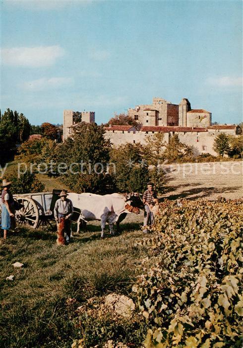 Larressingle 32 Gers Vendanges Village fortifié du XIII sièc