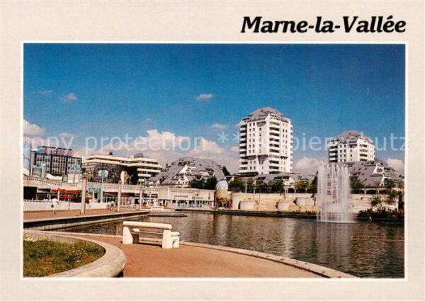 Paris 75 Ville nouvelle Marne la Vallee