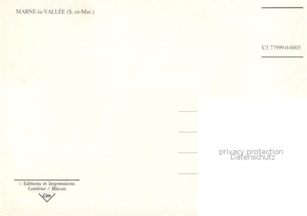 Paris 75 Ville nouvelle Marne la Vallee – Bild 2