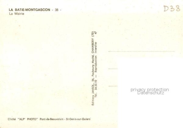 La Batie-Montgascon La Mairie – Bild 2