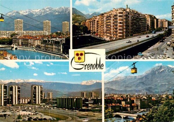 Grenoble 38 Téléphérique et Belledonne Grands Boule