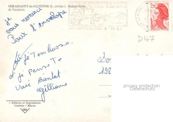 Miramont-de-Guyenne Ancien Pavillon de Jeanne d Albret Lac – Bild 2