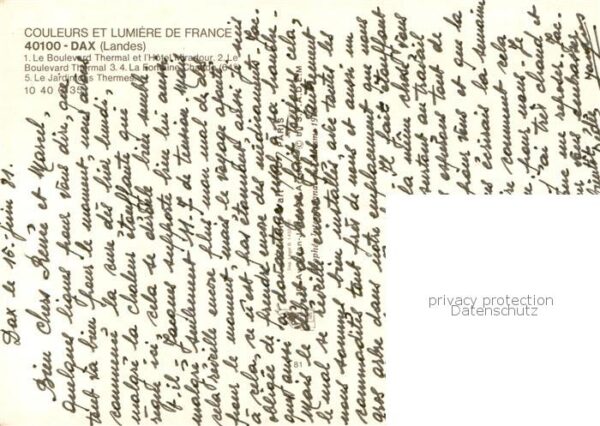 Dax 40 Landes Boulevard Thermal Hôtel Miradour Fontai – Bild 2