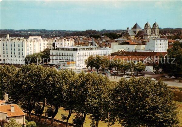 Dax 40 Landes Vue Generale Hôtels des Thermes et Sple