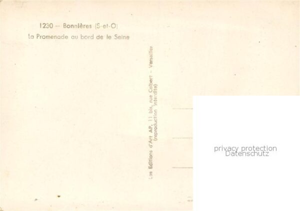 Bonnieres Oise La Promenade au bord de la Seine – Bild 2